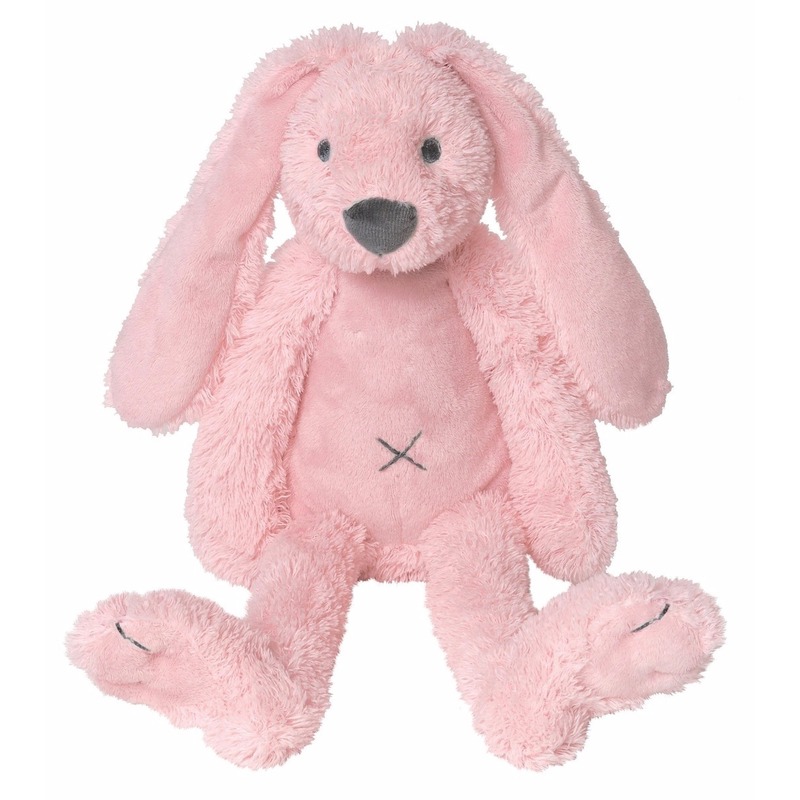 Roze knuffel konijn Richie 28 cm Top Merken Winkel